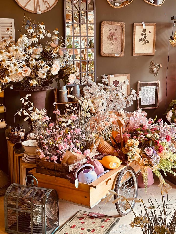 fleurs artificielles