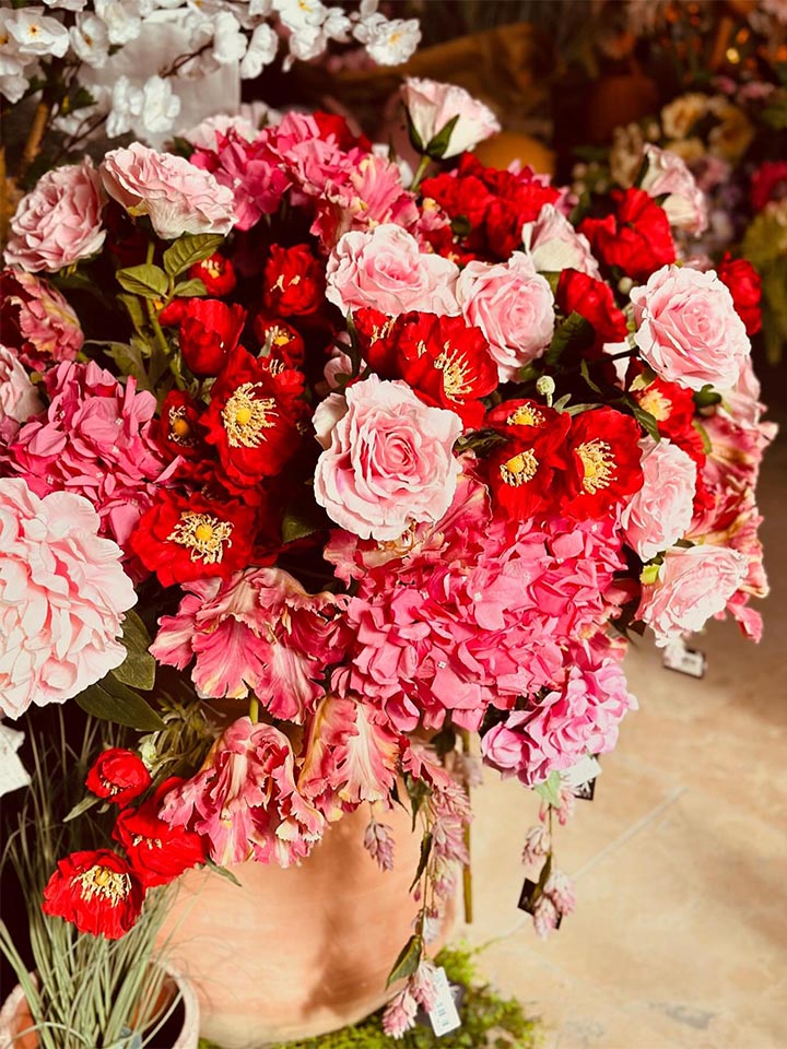 décoration maison à Carpentras : fleurs artificielles