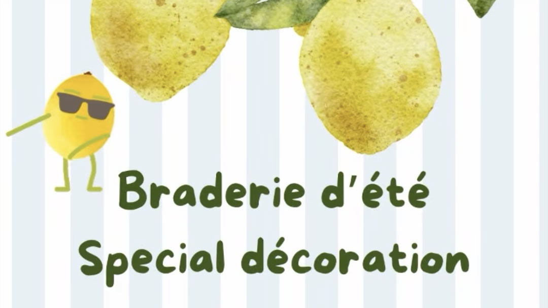 Grande Braderie au Jardin de Nadège
