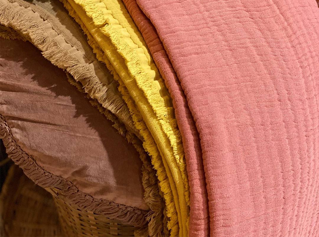 déco naturelle linge