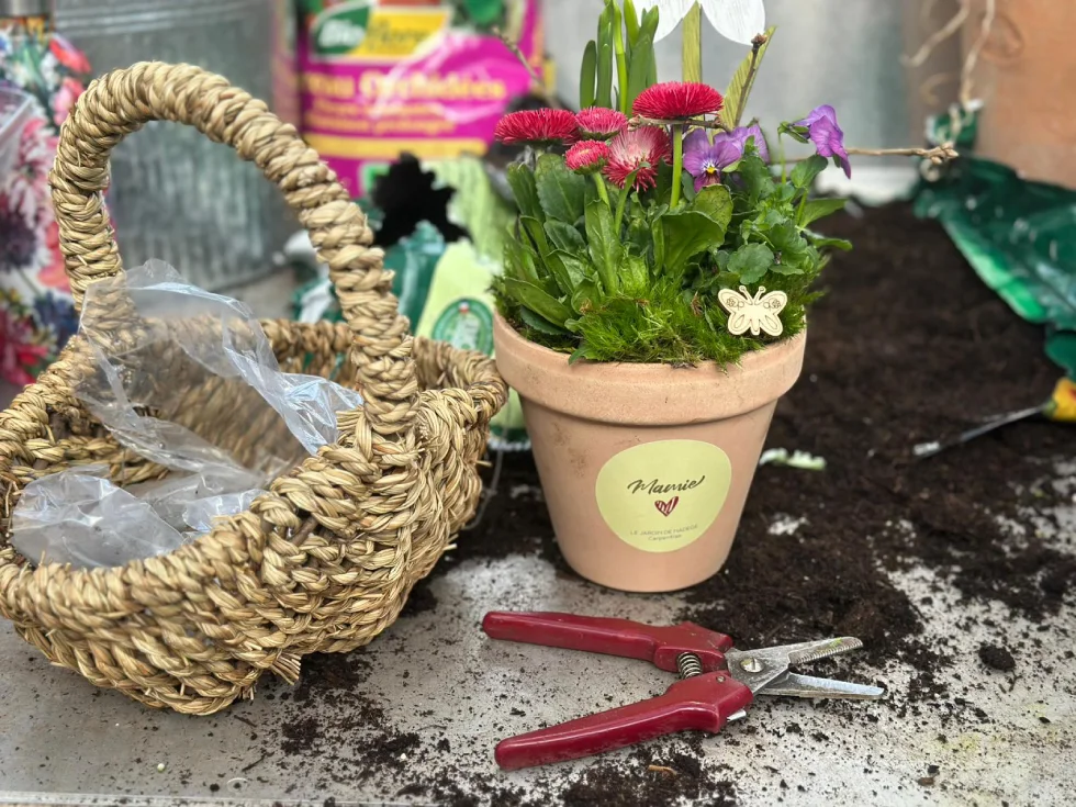 composition florale-fete des grands-meres-vaucluse-carpentras