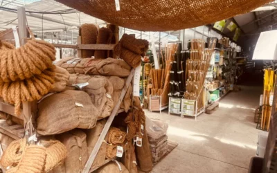 Toile d&rsquo;ombrage en coco ou en jute : l&rsquo;été s&rsquo;habille nature au Jardin de Nadège