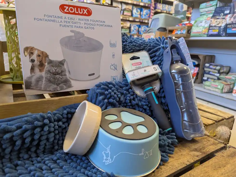 produits pour animaux vendus au Jardin de Nadege à carpentras