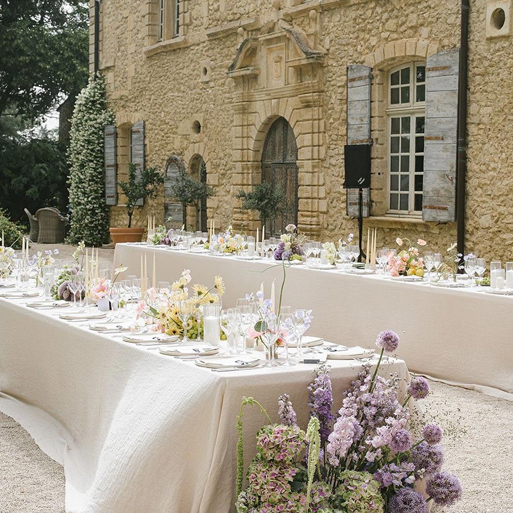 fleuriste mariage Provence vaucluse - réception